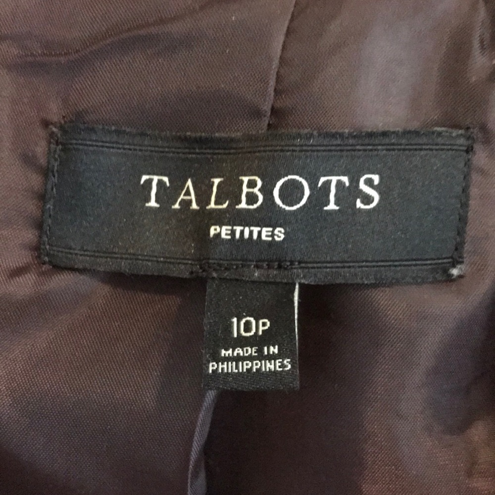 SALE!!  Talbots plaid jacket - Picture 3 of 6